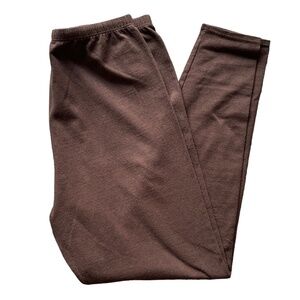 Brown Moret Shin Length Leggings